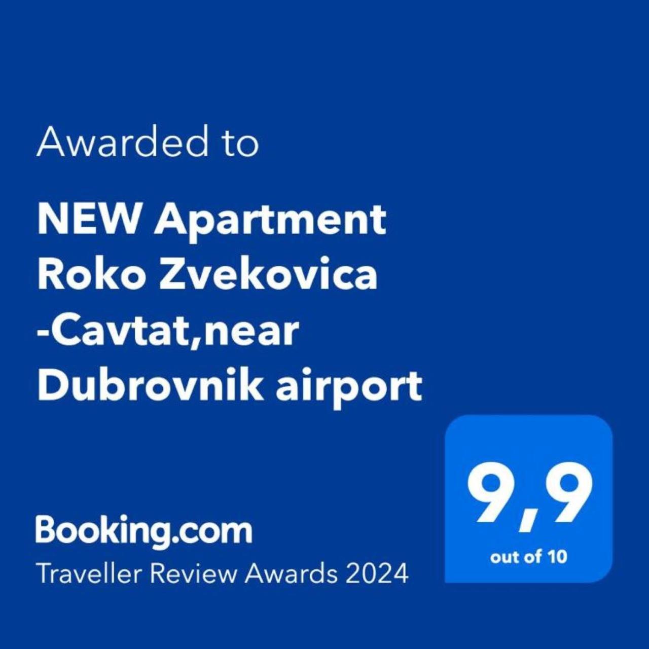 New Apartment Roko Zvekovica -Cavtat,Near Dubrovnik Airport Exterior foto